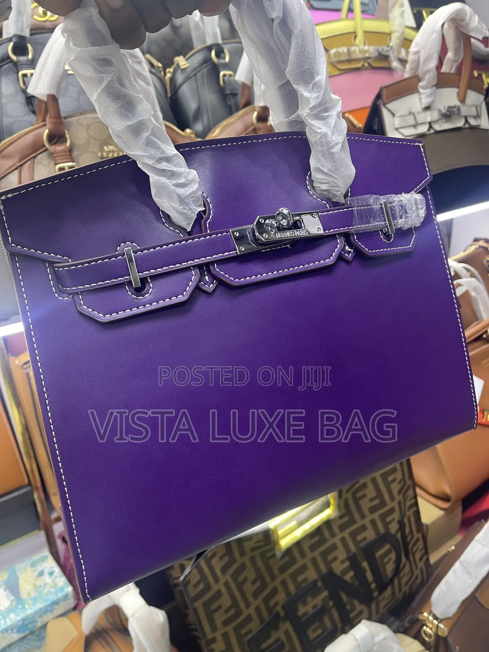 Hermes Smooth Skin Leather Bag