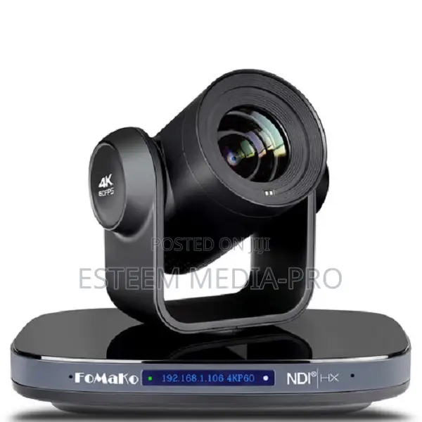 FoMaKo K820S NDI/3G-SDI PTZ Camera With 20x Optical Zoom (Black)