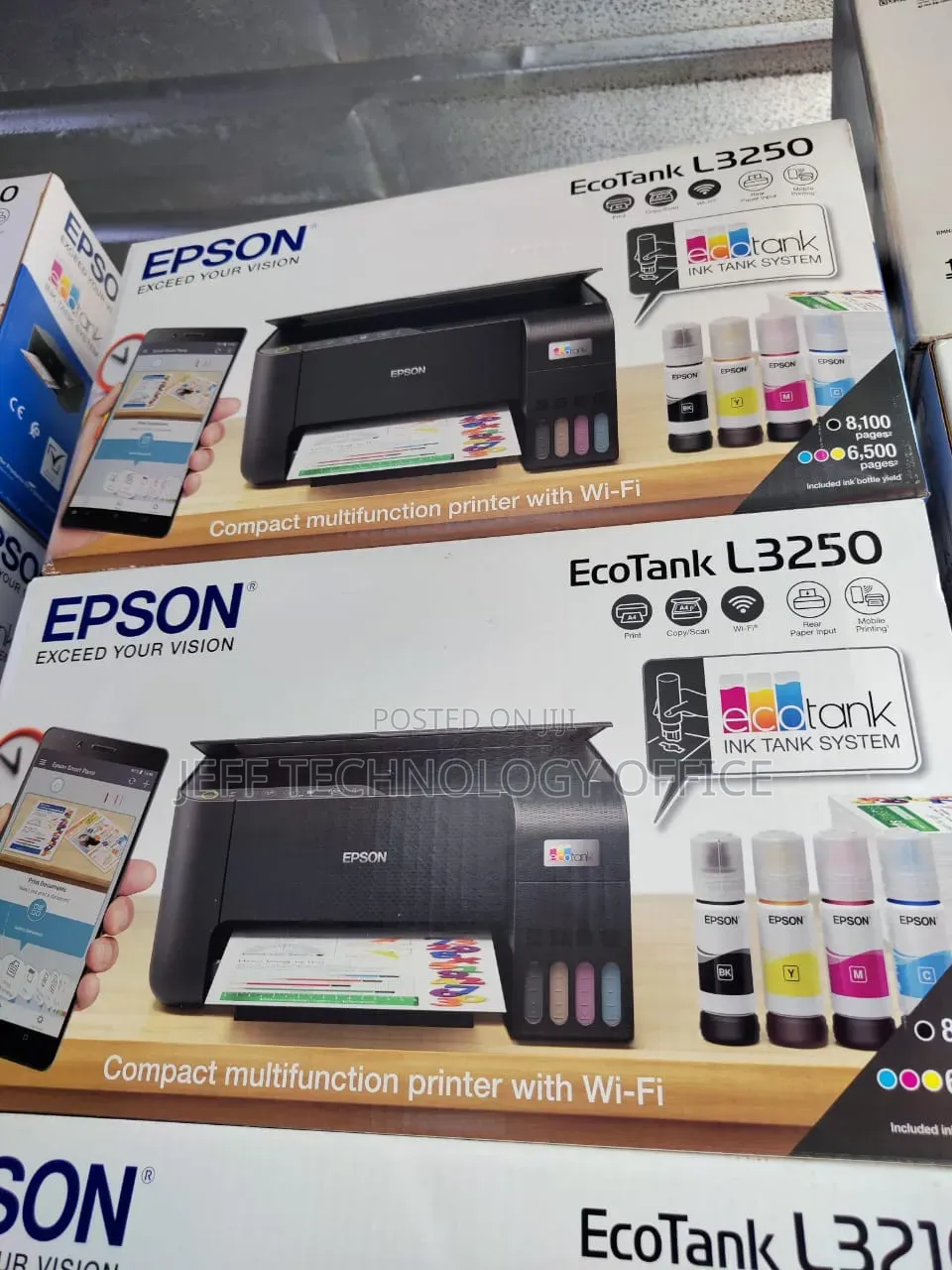 Epson EcoTank L3250, an All-in-One Inkjet Printer