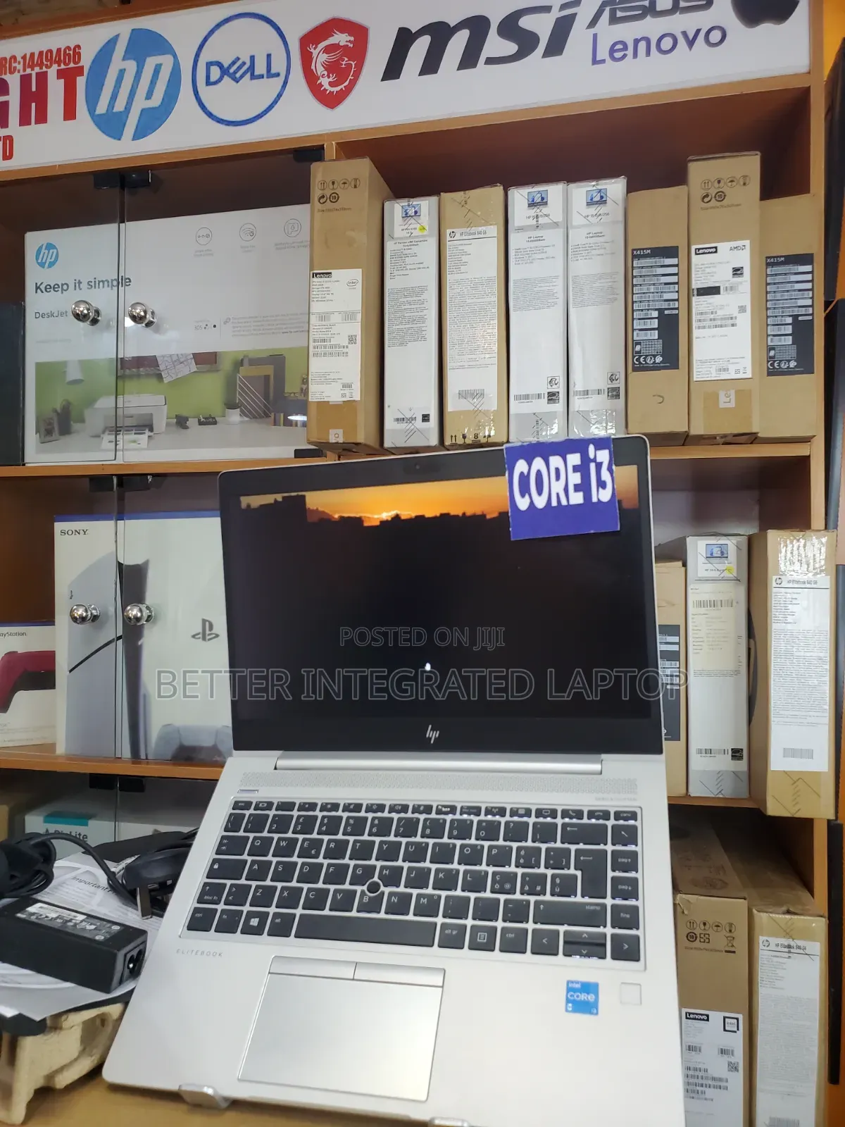 New Laptop HP EliteBook 2570P 4GB Intel Core i3 SSD 512GB