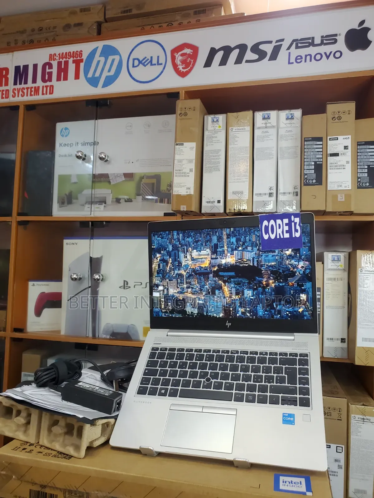 New Laptop HP EliteBook 2570P 4GB Intel Core i3 SSD 512GB