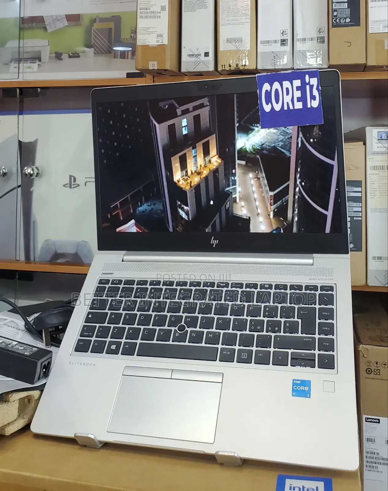 New Laptop HP EliteBook 2570P 4GB Intel Core i3 SSD 512GB