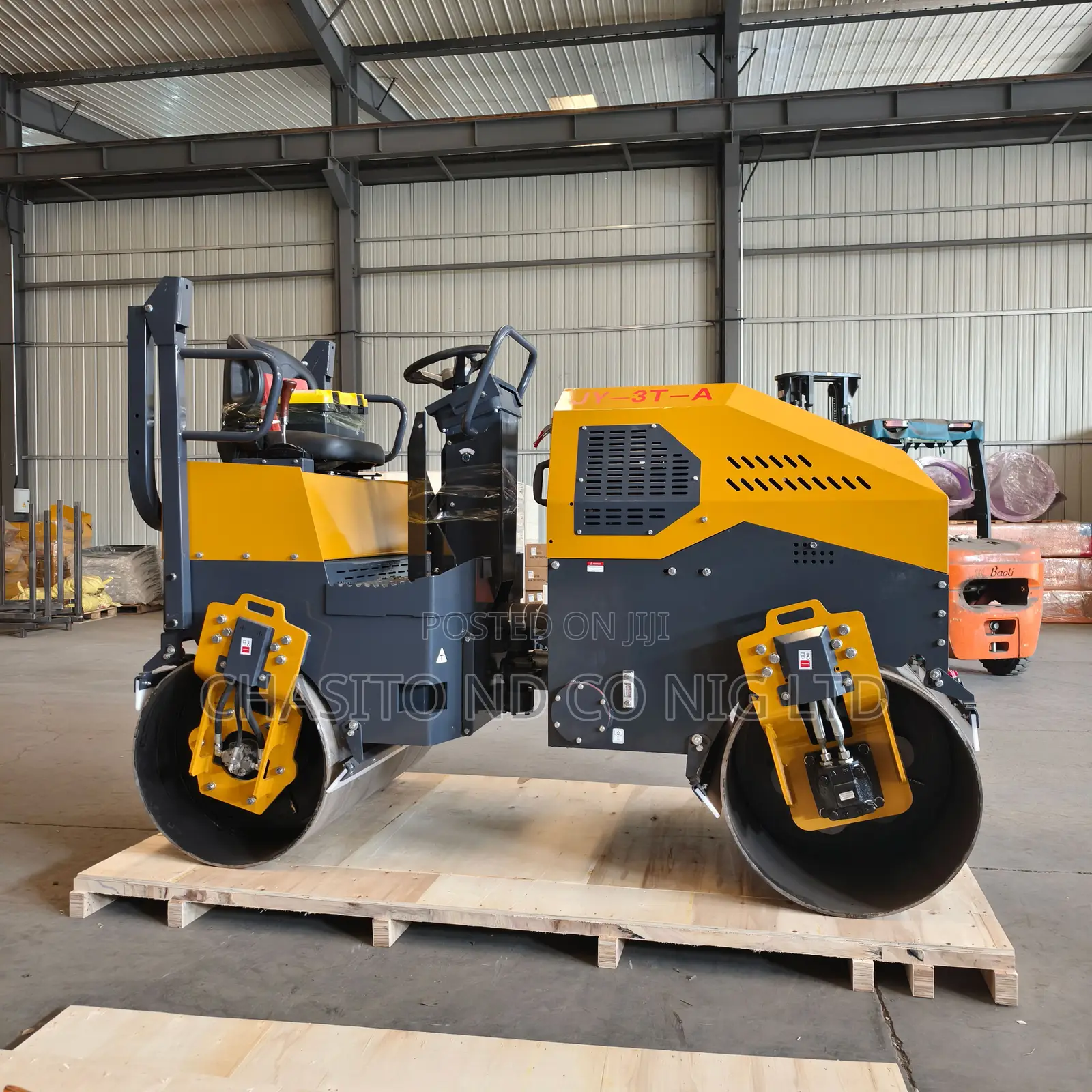 Drum Road Roller Cheap and Durable Road Roller 3ton Direct 3 To