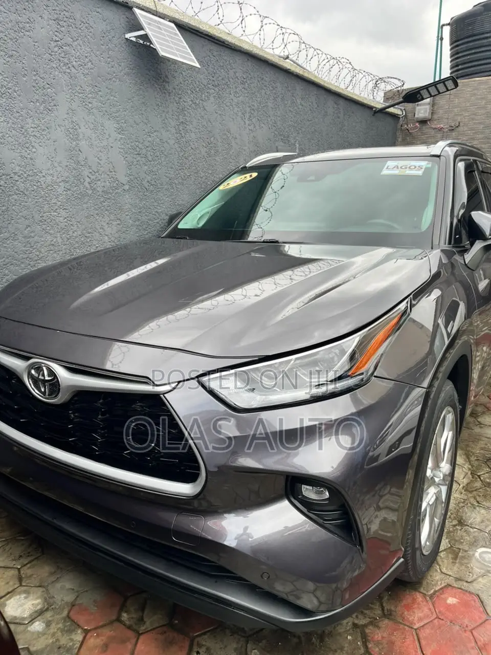 Toyota Highlander 2021 Gray