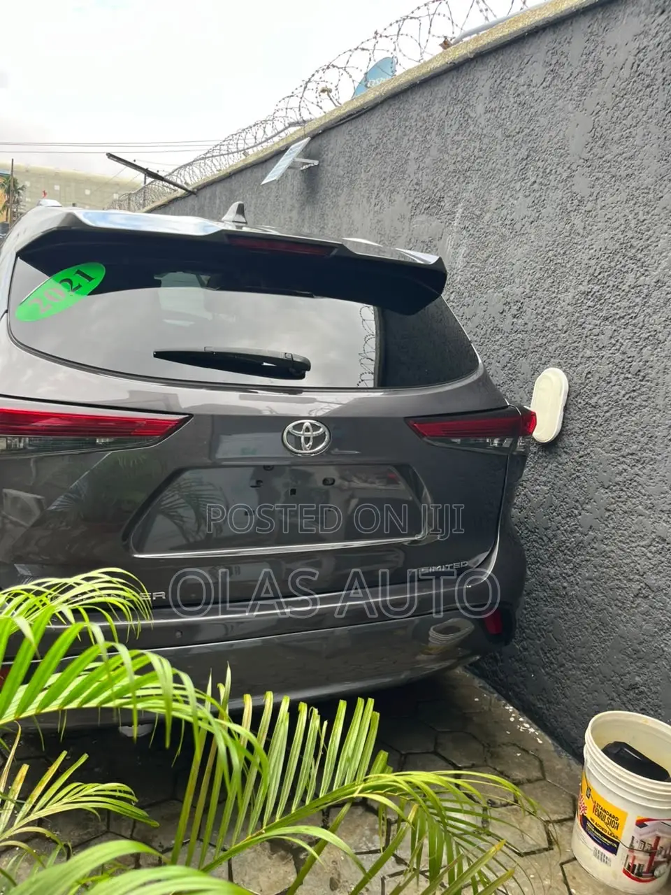 Toyota Highlander 2021 Gray