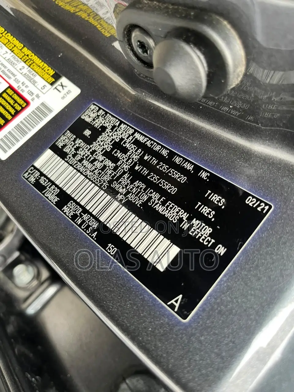 Toyota Highlander 2021 Gray
