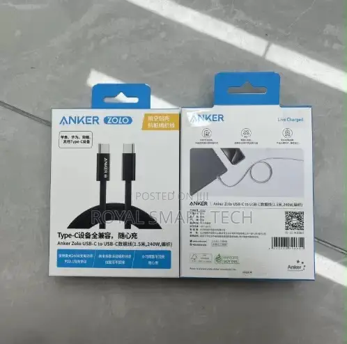 Anker Cord ( Type C to C)