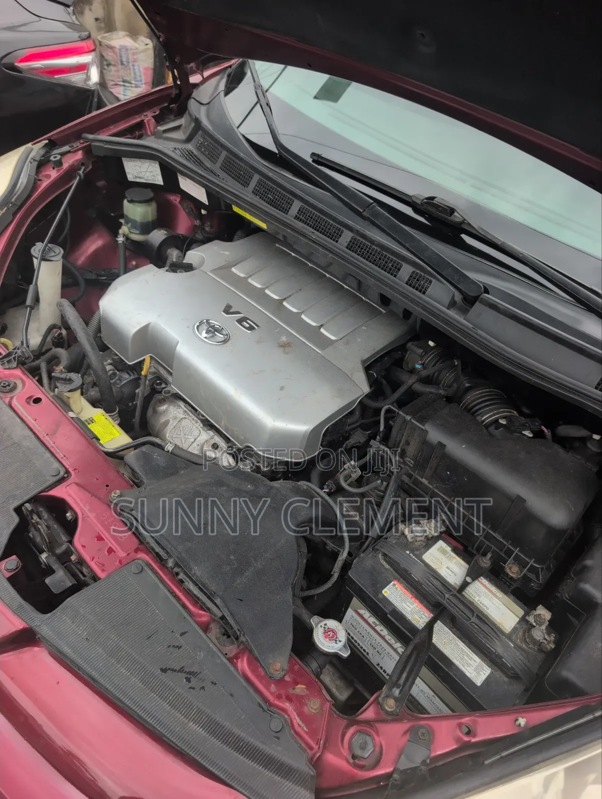 Toyota Sienna 2008 Red