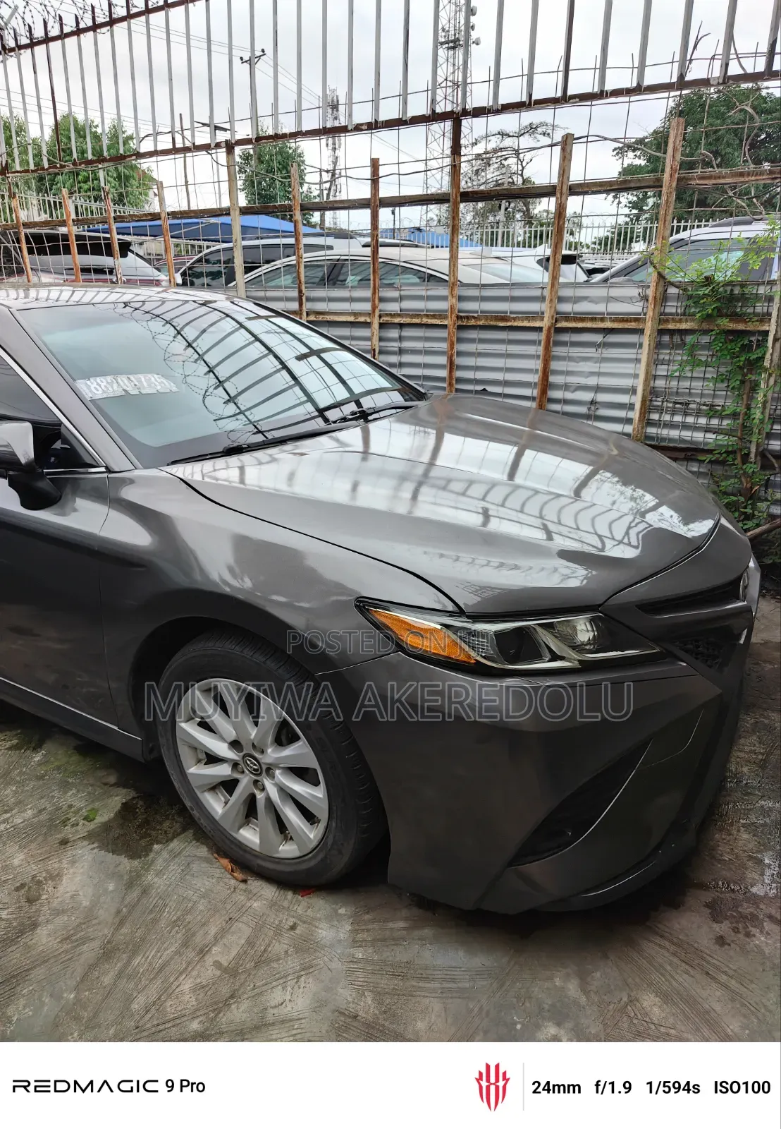 Toyota Camry 2018 Gray