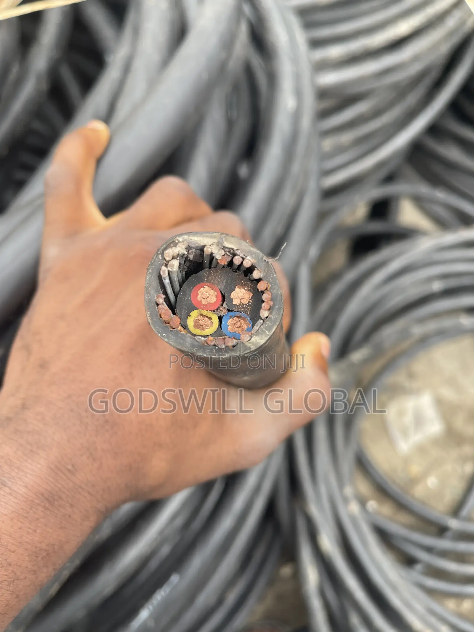 4mmx4core Amoured Cable