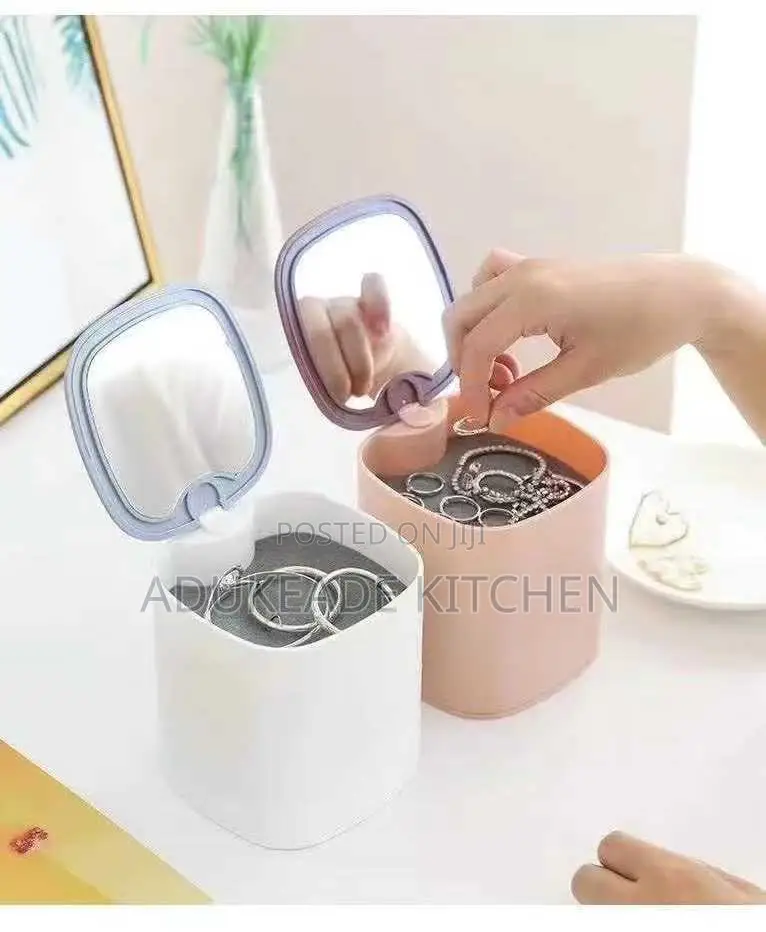 Rotating Jewelry Box Organizer
