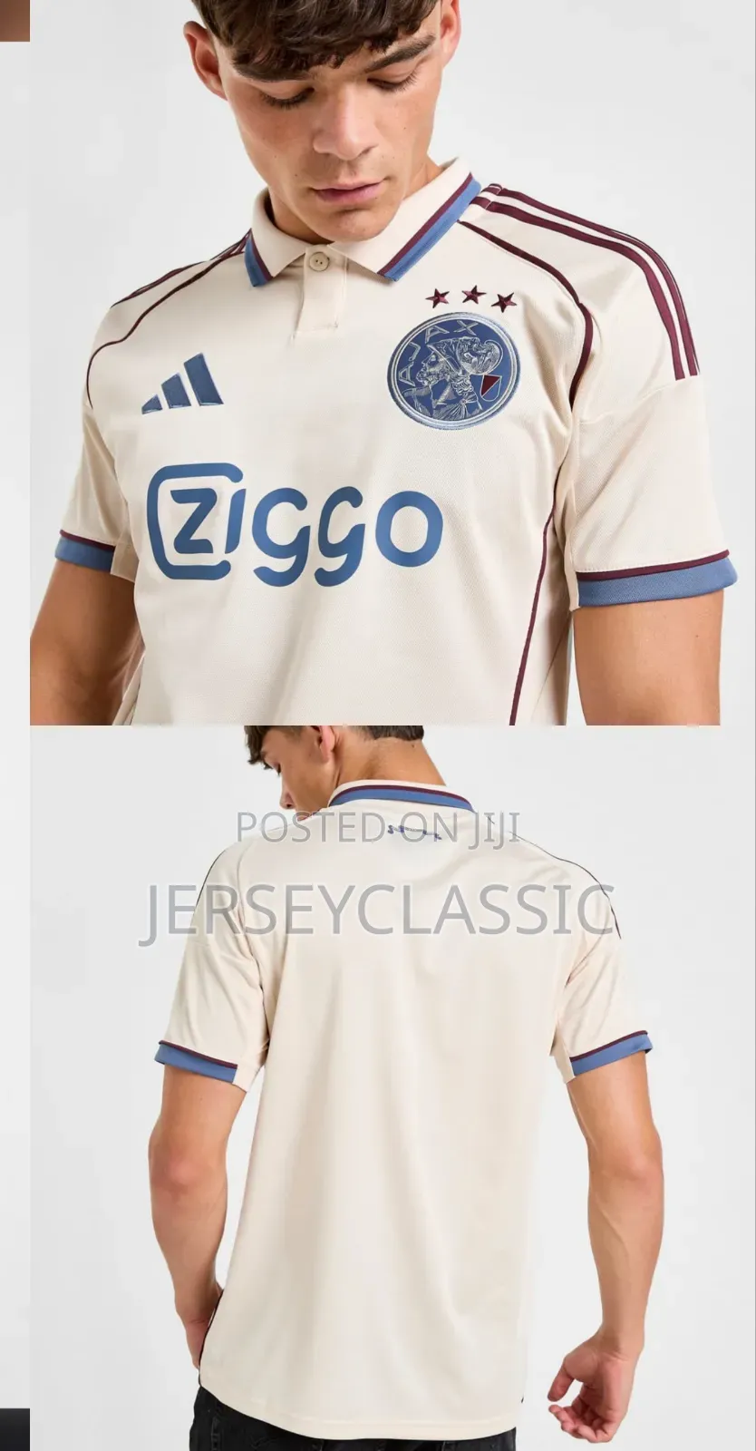 Ajax 2025/26 Home Jersey – Premium Quality Football Kit