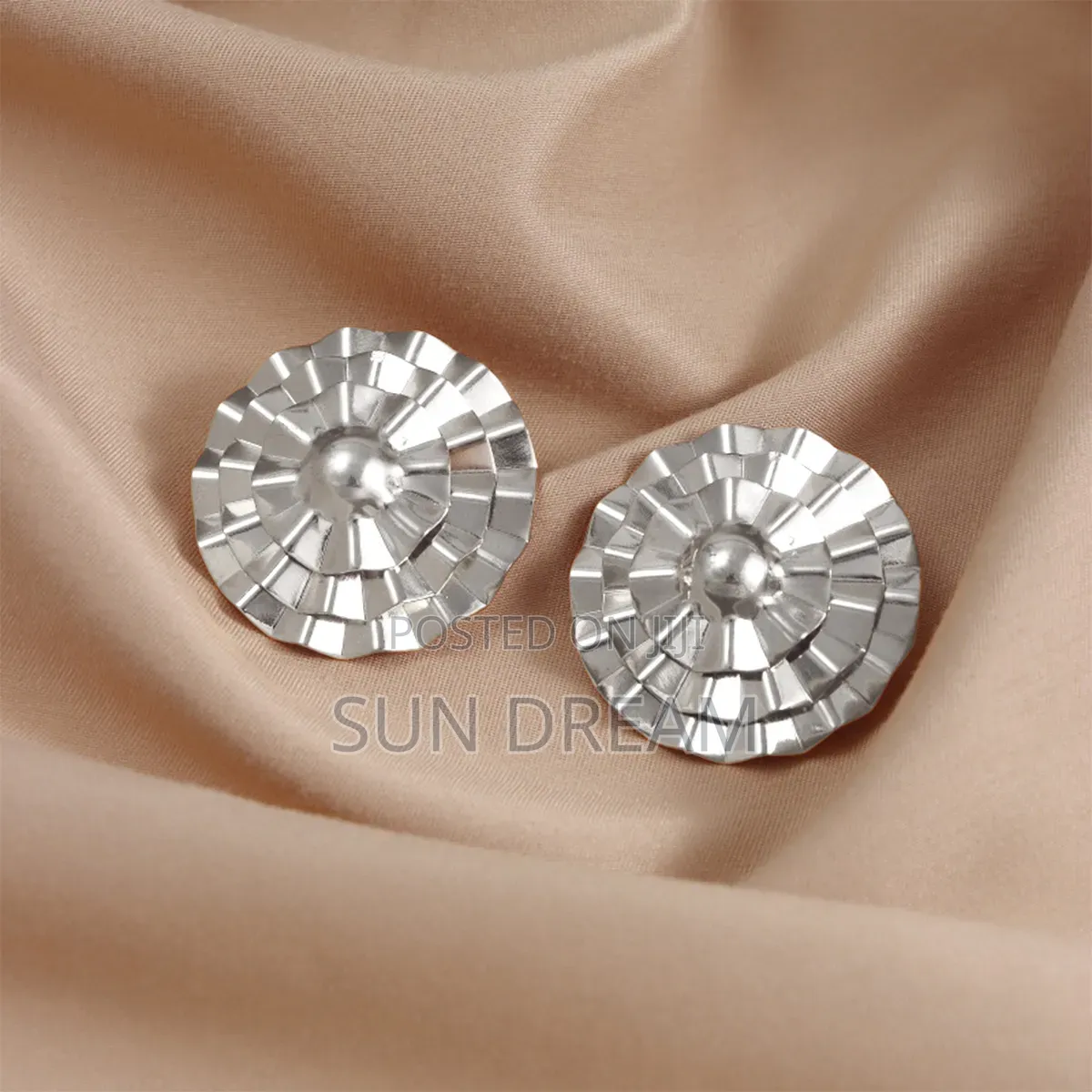 Beautiful Lady Sliver Plated Earrings Women Rings Accessorys