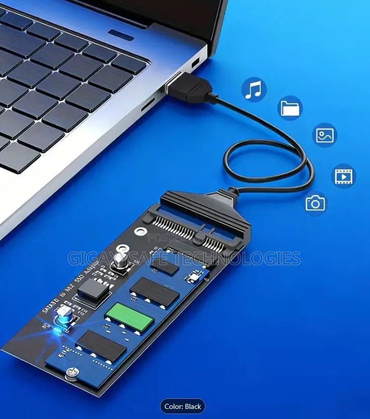 M.2 NGFF SSD to SATA 3.0 Adapter Card Converter