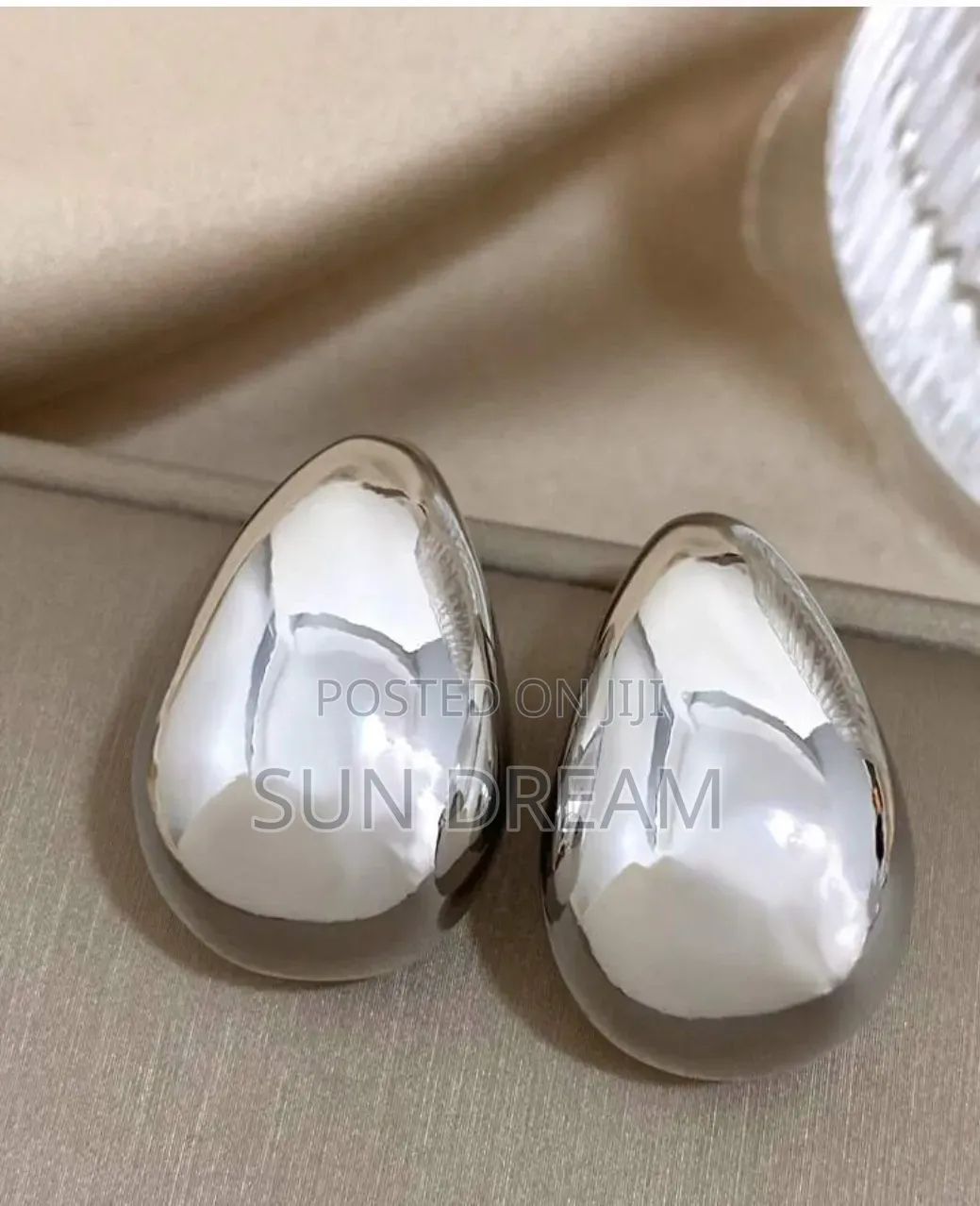 3D Water Drop Design Ladies Earrings Accessories