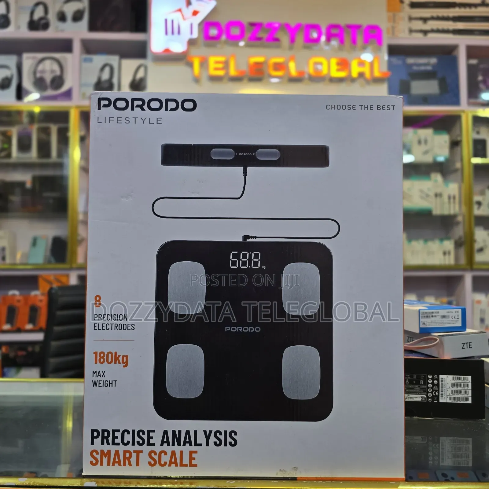 Porodo Lifestyle Precise Analysis Smart Scale
