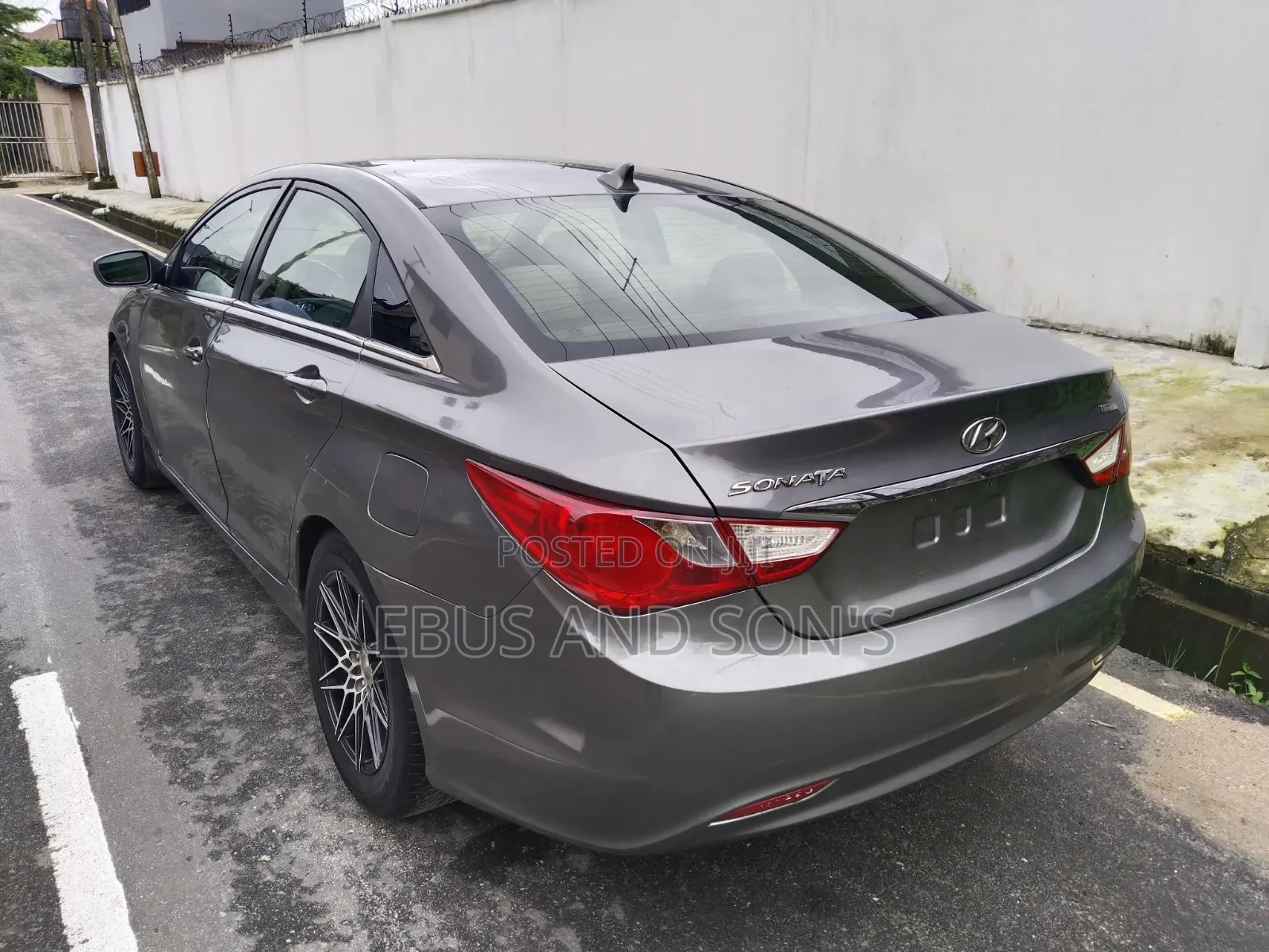 Hyundai Sonata 2013 Gray