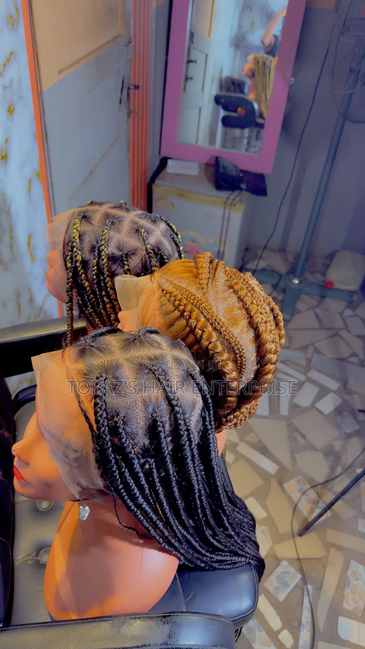 Ghana Weaving Braided Wig