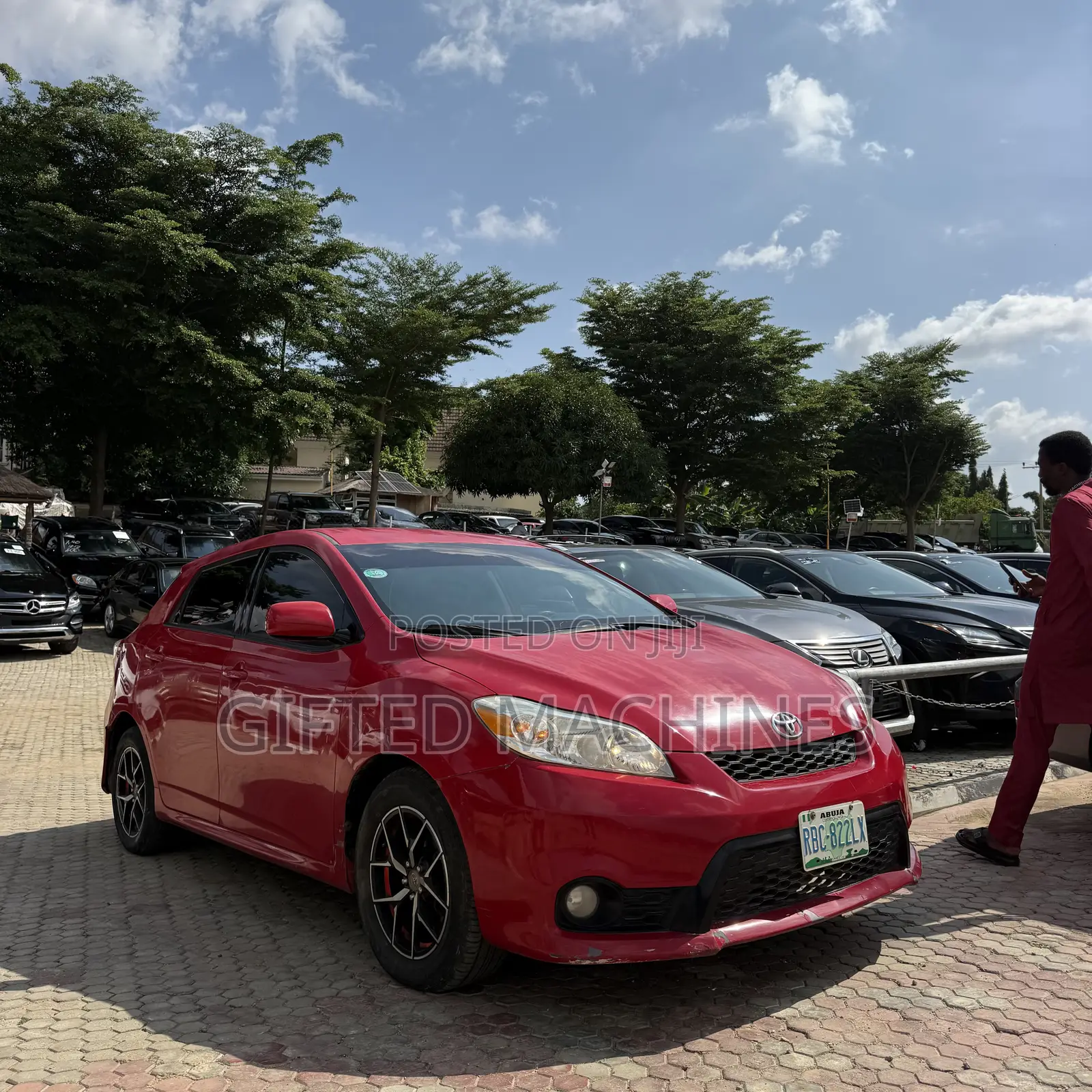 Toyota Matrix 2013 Red