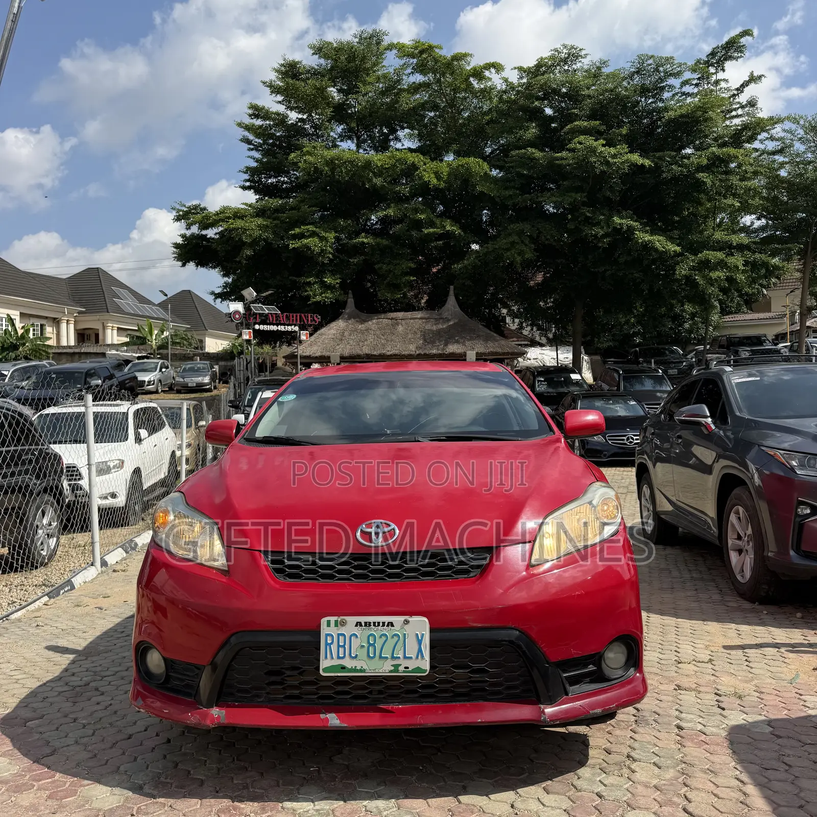 Toyota Matrix 2013 Red