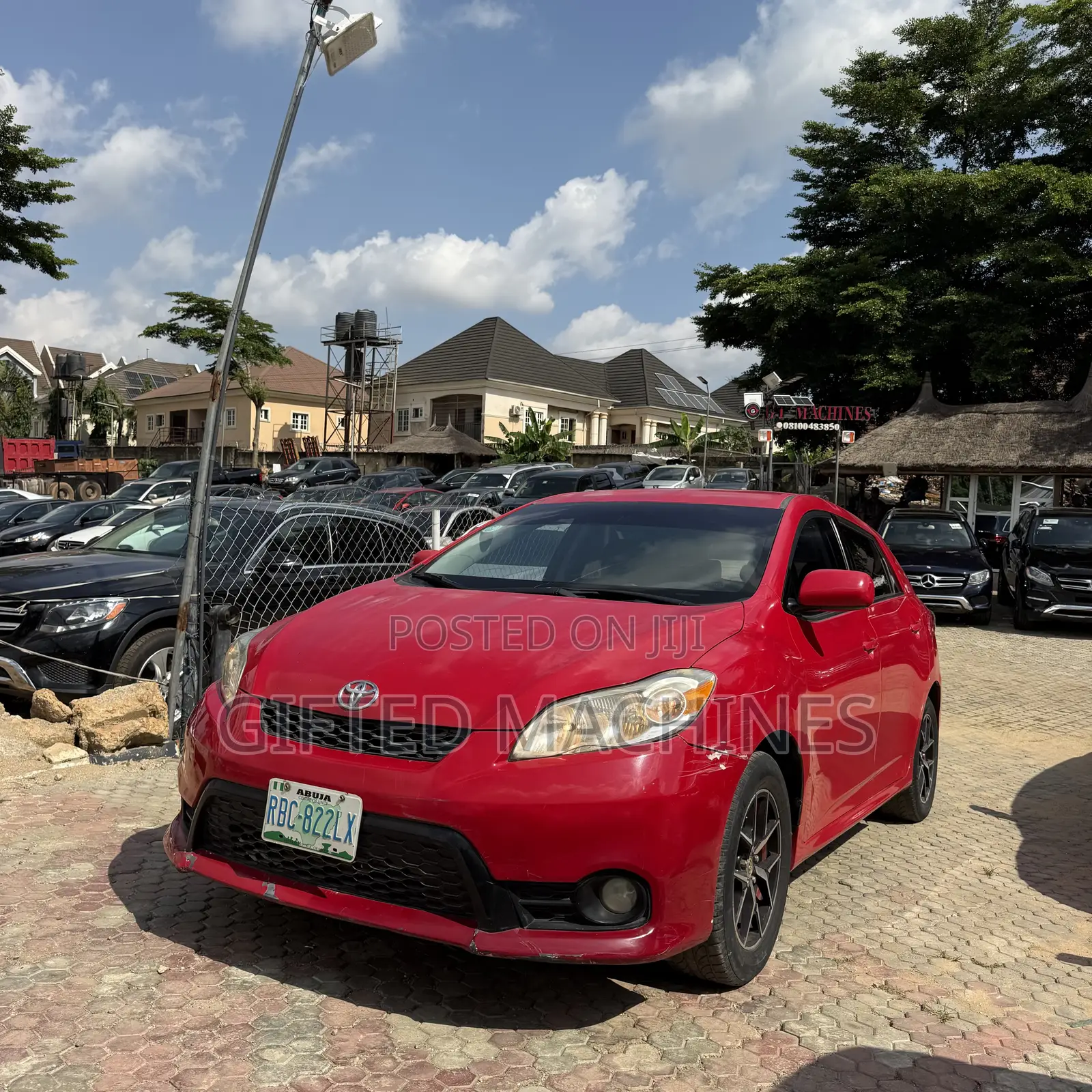 Toyota Matrix 2013 Red