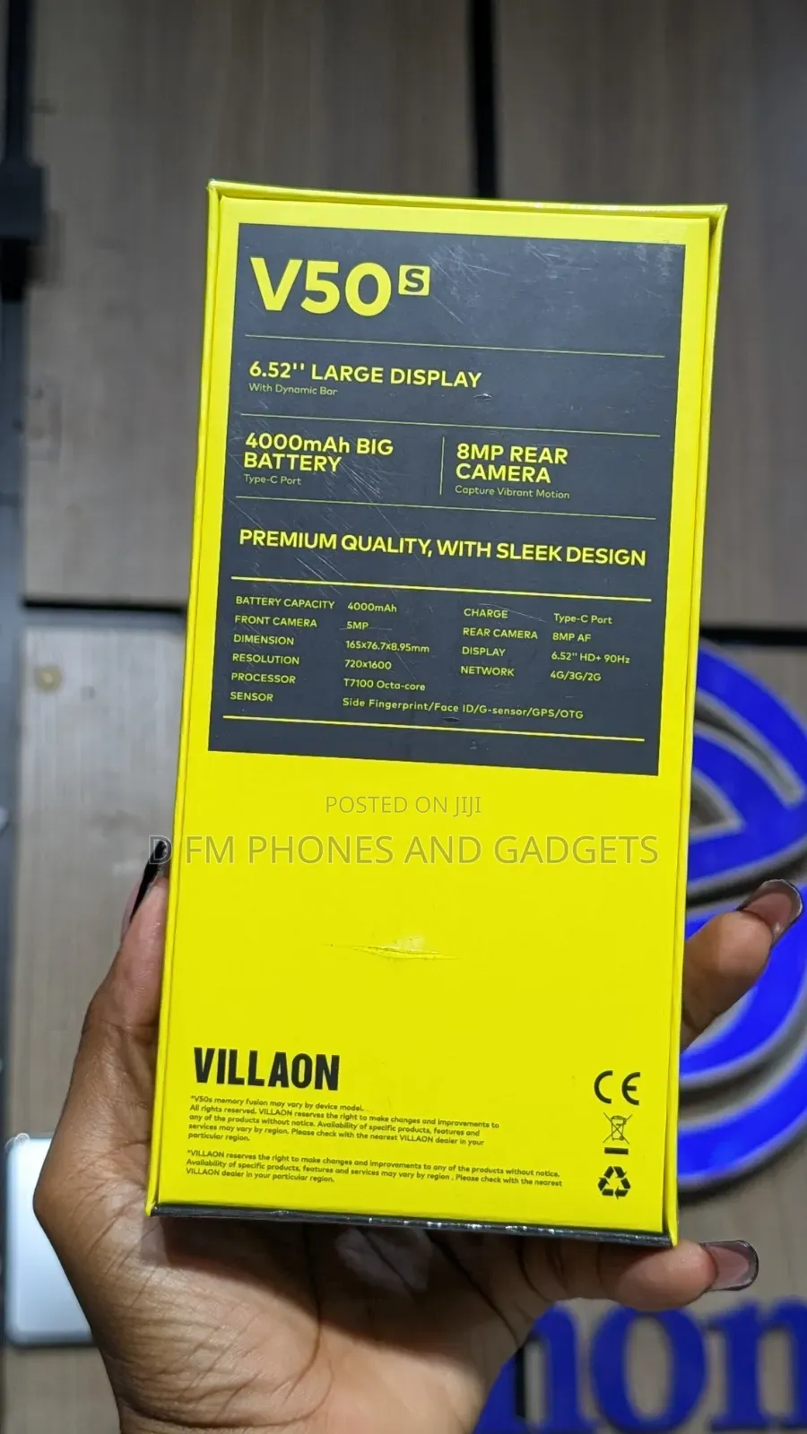 New Villaon V50s 64 GB Blue