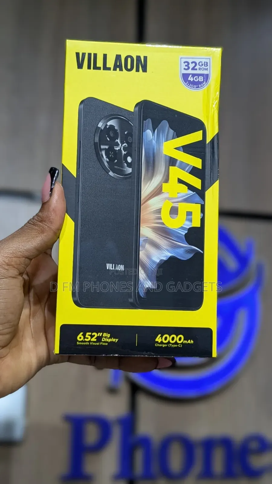 New Villaon V40s 32 GB Black