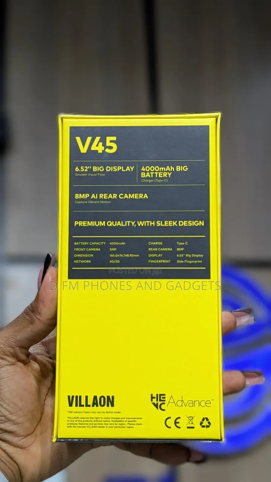 New Villaon V40s 32 GB Black