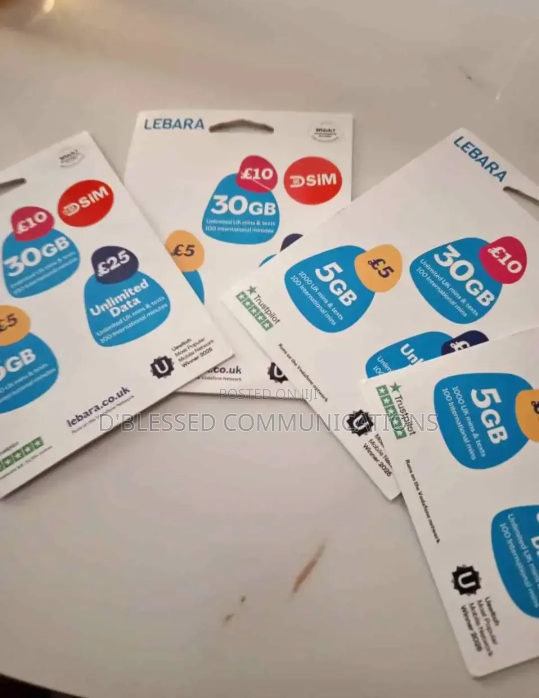 UK Lebara Sim Card