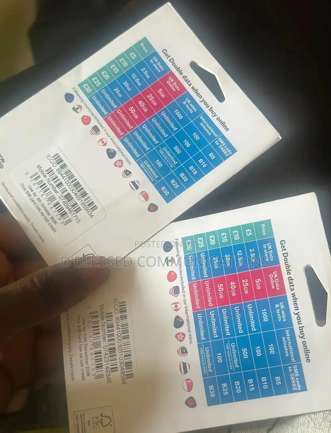 UK Lebara Sim Card