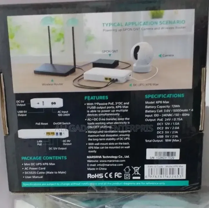 20000mah Marsriva Router Power Bank L