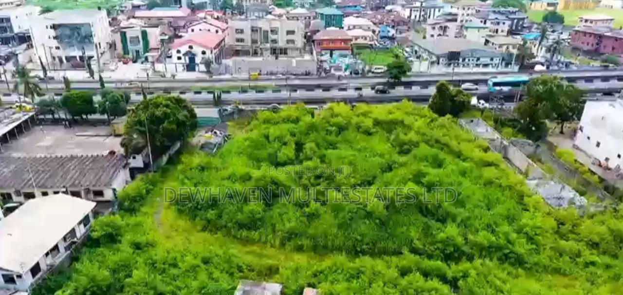 High Traffic Corner Piece 1.7 Hectare Land on Western Avenue Surulere