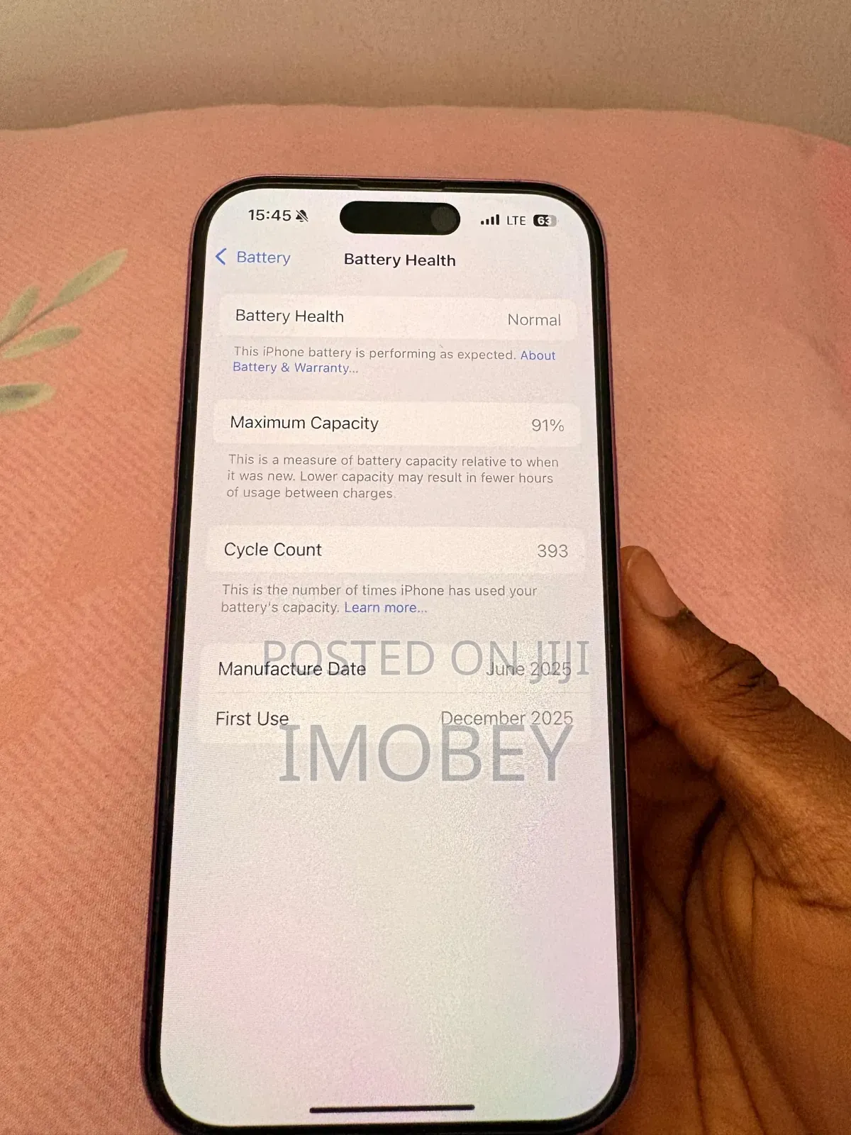 Apple iPhone 16 128 GB Pink