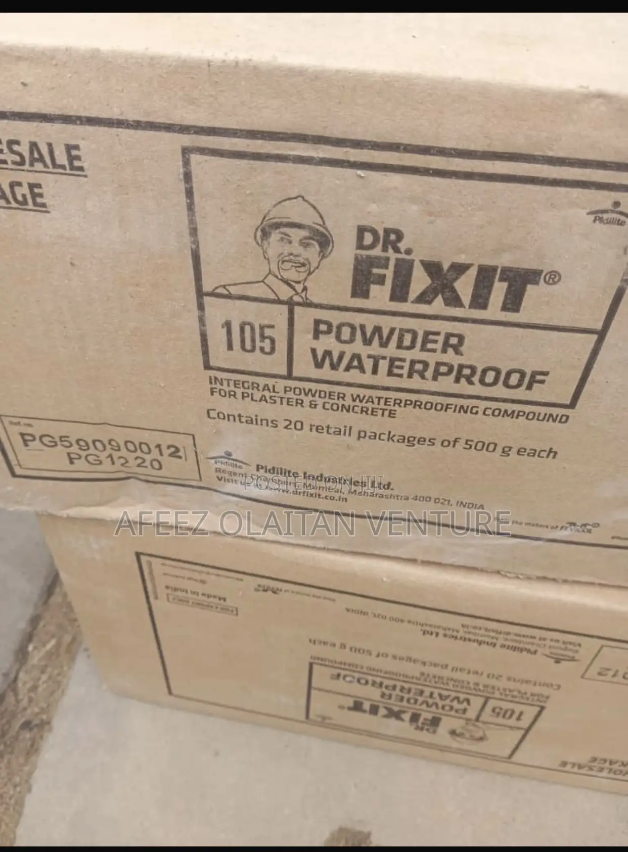 DR FIXIT Powder Water Proof (Cartoon 20pc)