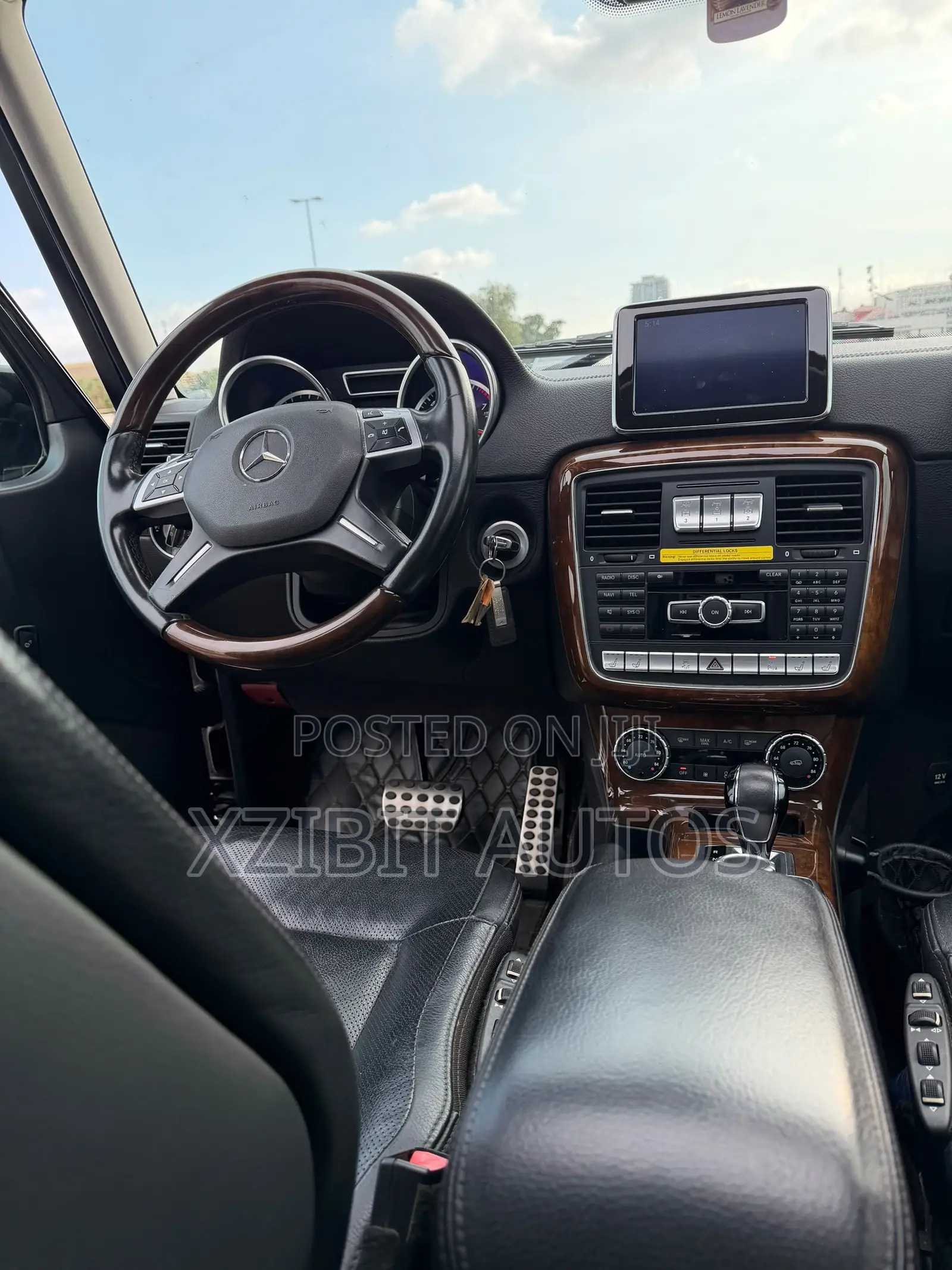 Mercedes-Benz G-Class G550 4dr SUV 4WD (5.5L 8cyl 7A) 2014 Black