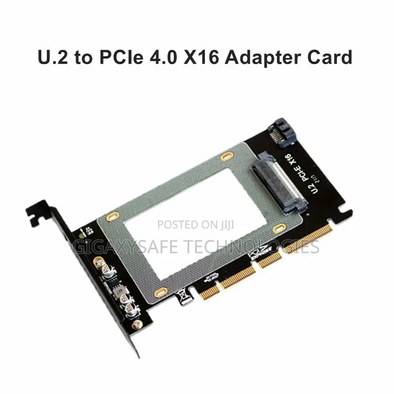 U.2 to Pcie 4.0 X16 Riser Card U.2 SFF-8639 Adapter Pcie U.2 SSD