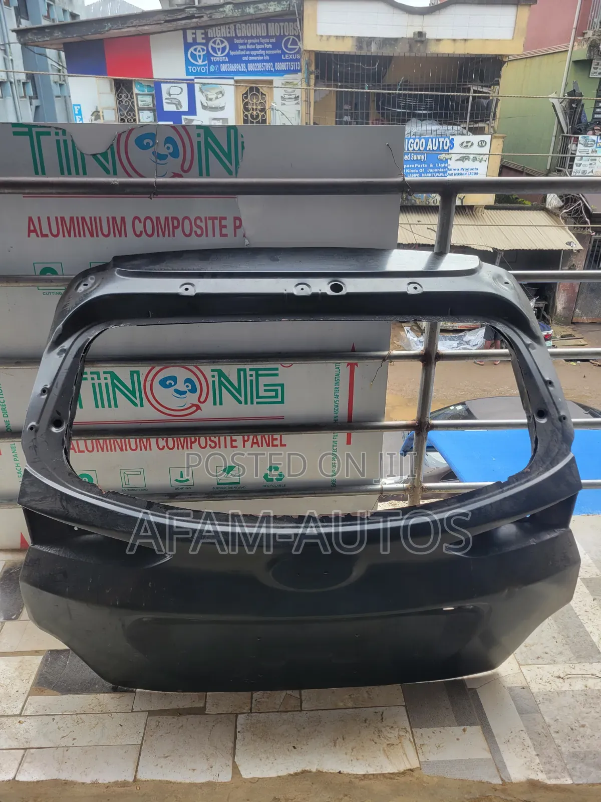 Boot and Bumper Hyundai Kona 2018