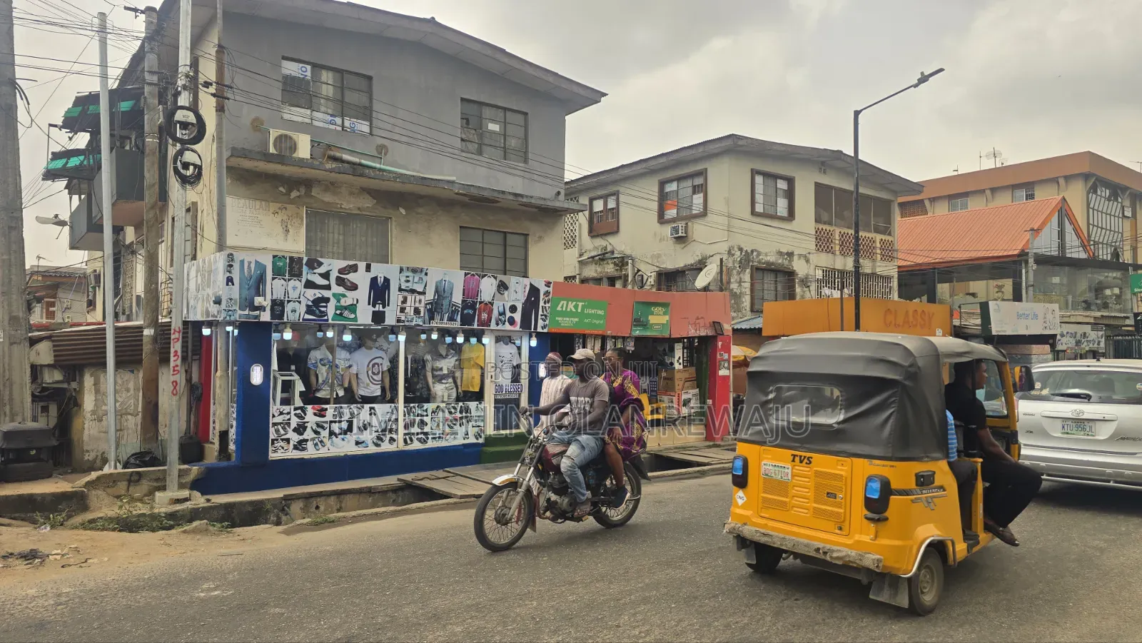 2 Plots of Land With Twin Duplex at Toyin Street Ikeja Lagos