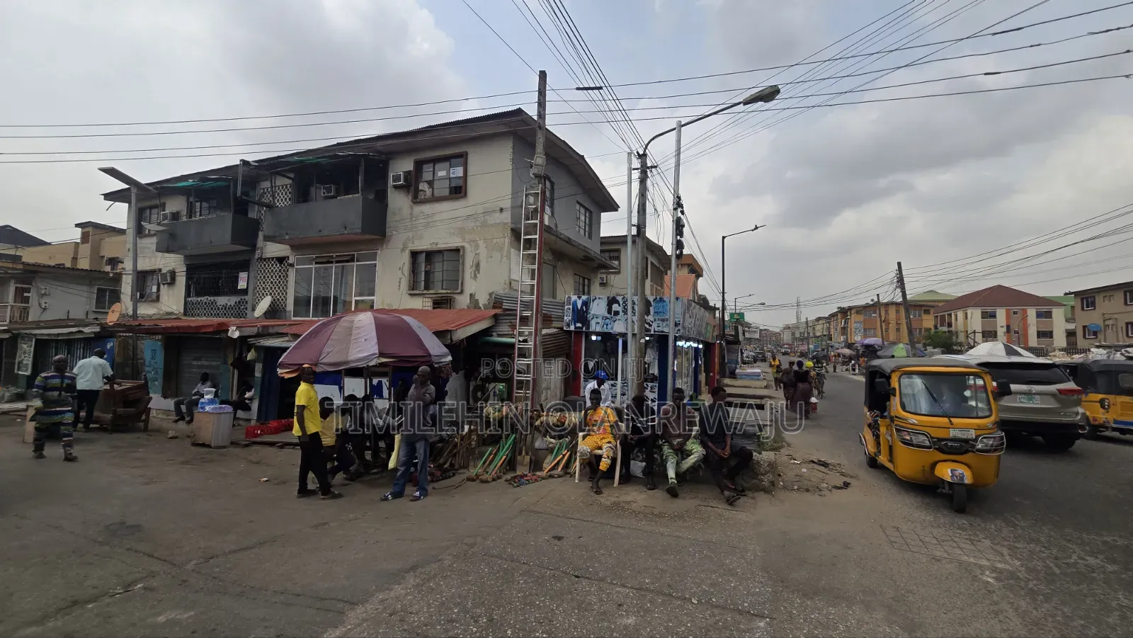 2 Plots of Land With Twin Duplex at Toyin Street Ikeja Lagos