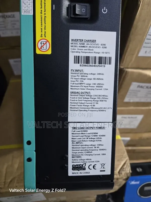 Anern Sci-Evo-6200 48v 6.2kw Hybrid Solar Inverter