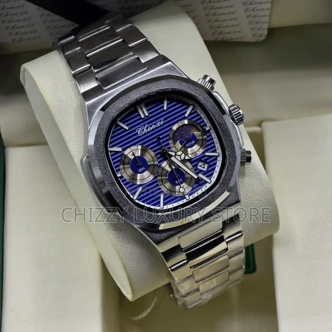 Chenxi Quality Men Chain Strap Wristwatch