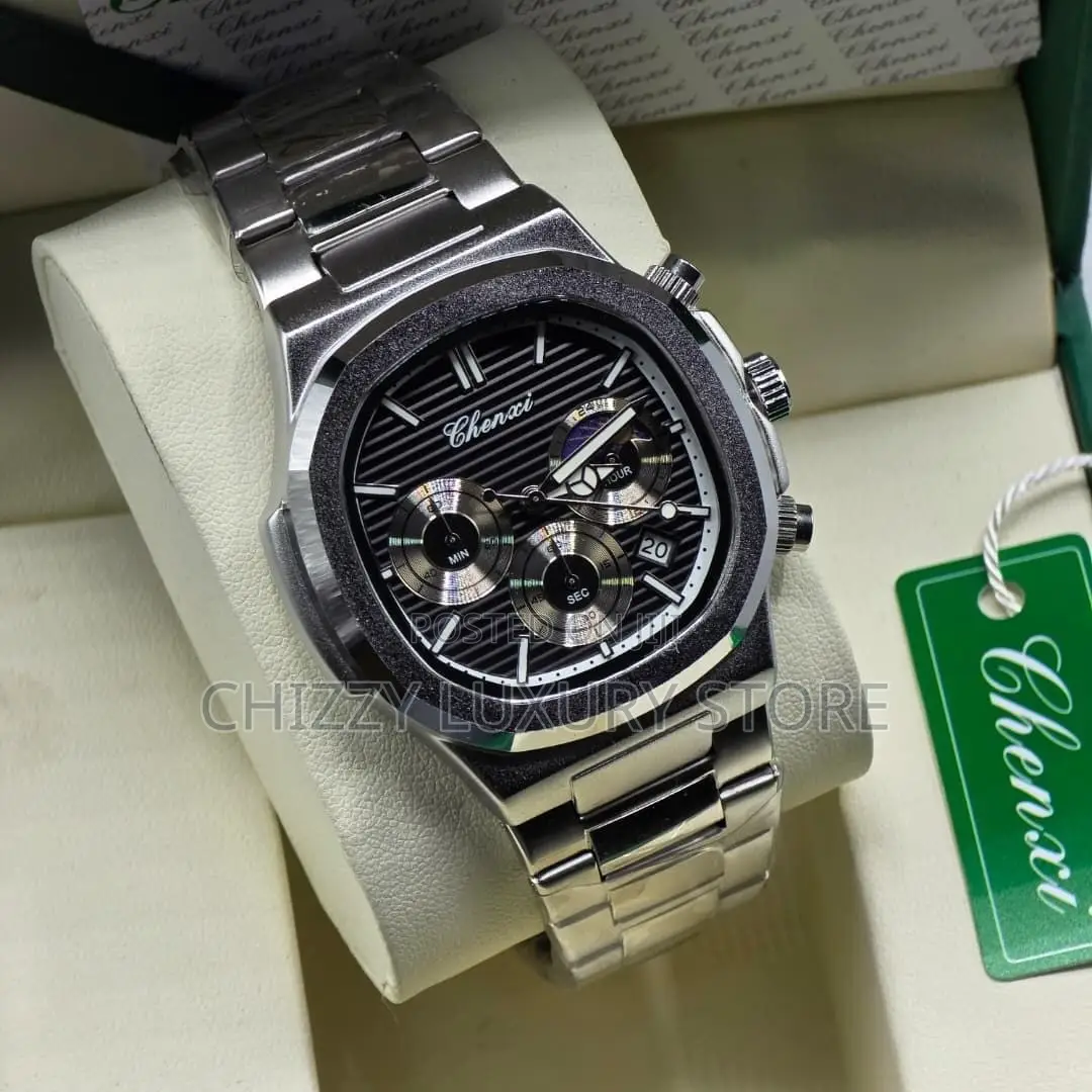 Chenxi Quality Men Chain Strap Wristwatch
