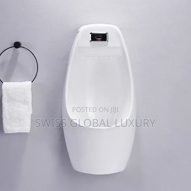 Quality Wall Hung Urinal Bowl With Sensor Flush.