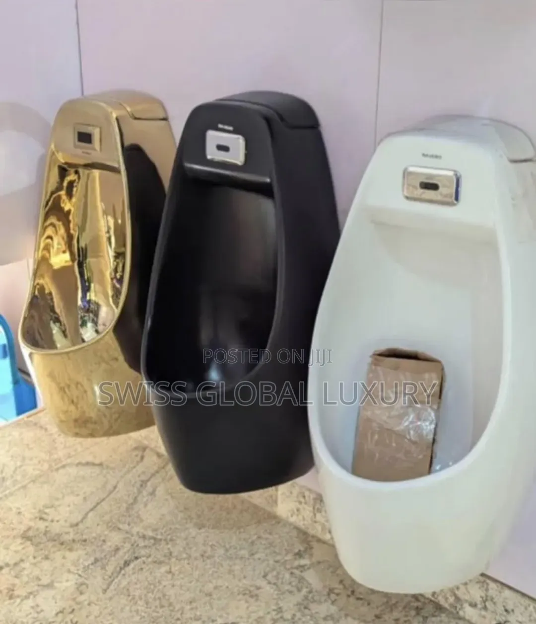 Quality Wall Hung Urinal Bowl With Sensor Flush.