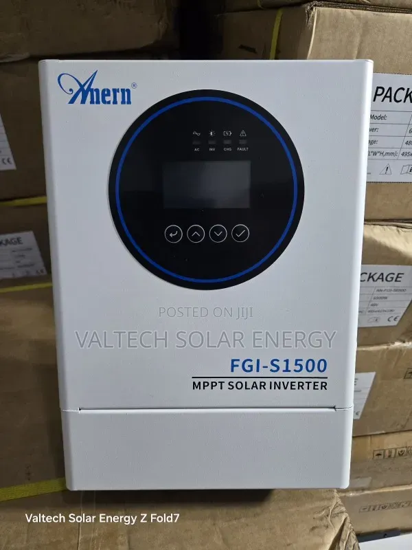 Anern Fgi-S1500 12v 1.5kw Hybrid Inverter With 50a MPPT