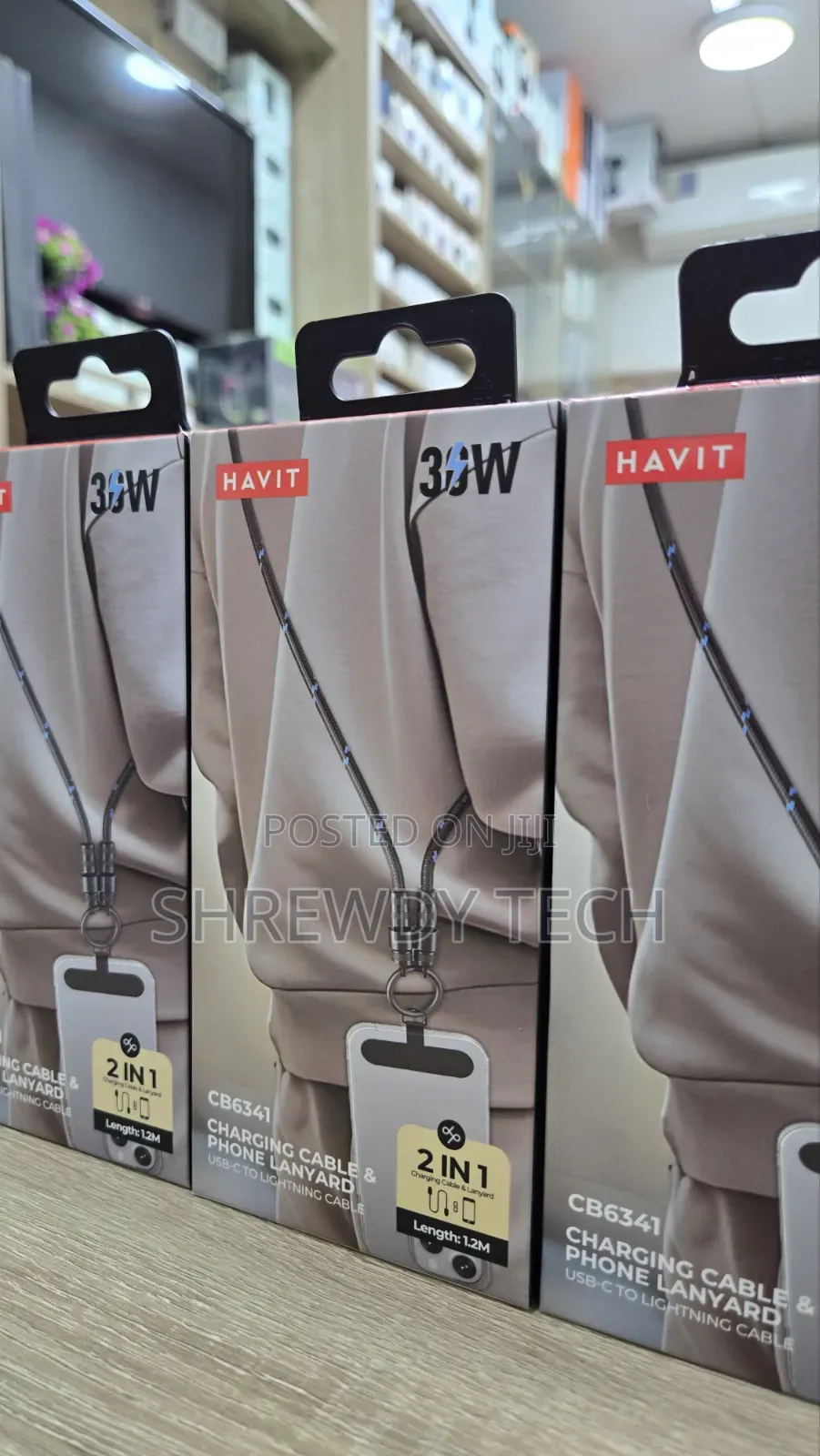 iPhone Charging Cable and Phone Lanyard