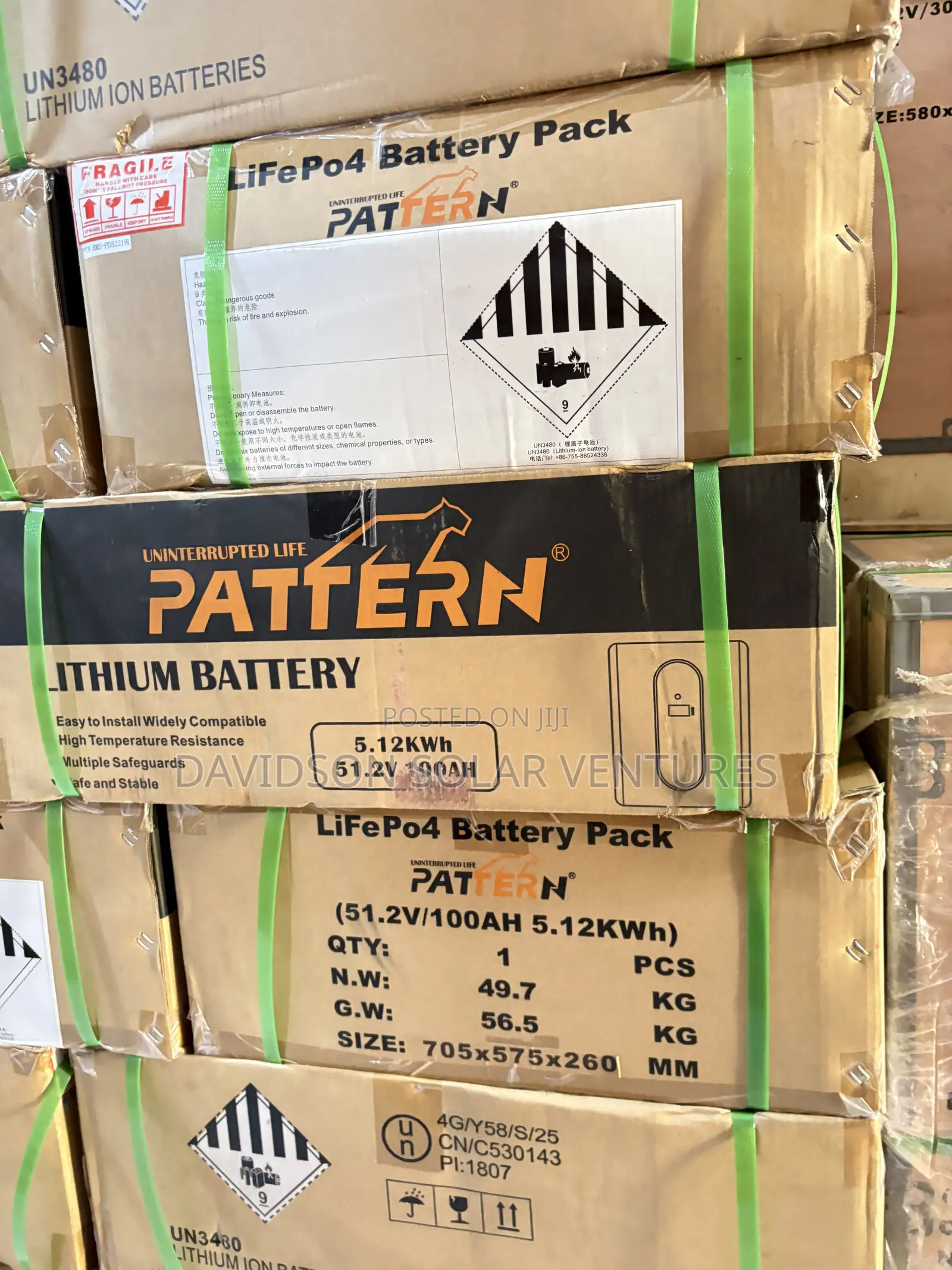 48v 5kwh Pattern Lithium Ion Battery