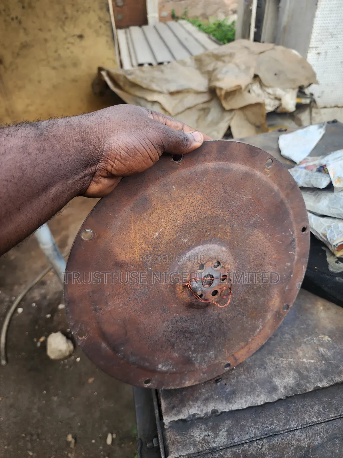Inner Coupling Plate Leroy Sommer and Stamford