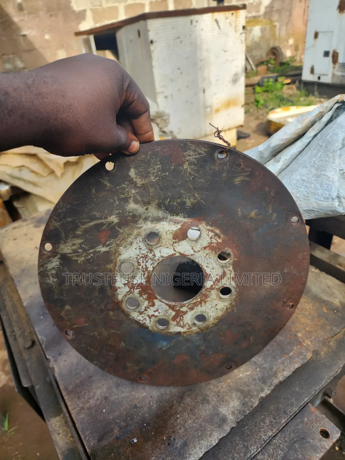 Inner Coupling Plate Leroy Sommer and Stamford