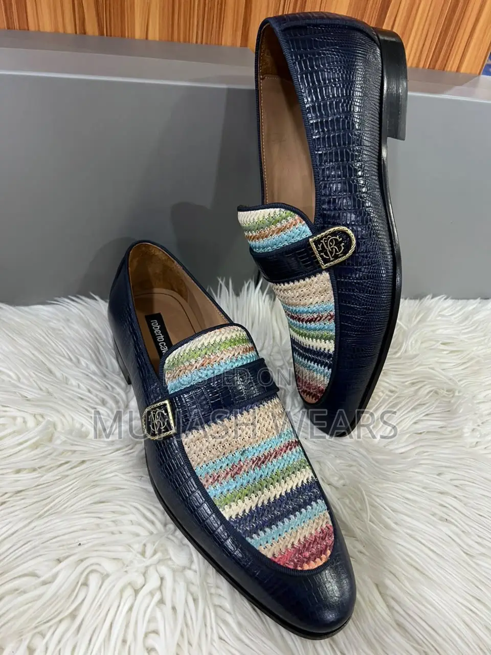 Roberto Cavali Skin Leather Sole 40-46